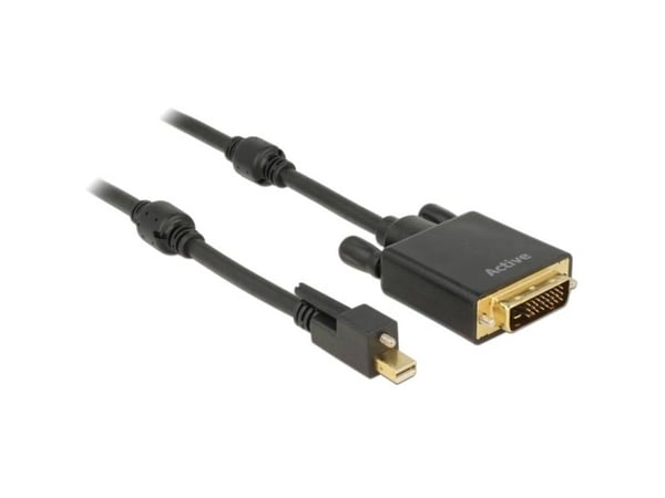 DeLOCK 85637, 5 m, Mini DisplayPort, DVI, Uros, Uros, Kulta