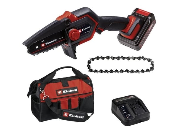 Einhell GE-PS 18/15 Li, Børsteløs, 12,5 cm, 4,8 m/s, 2,8 cm, Rød, Batteri