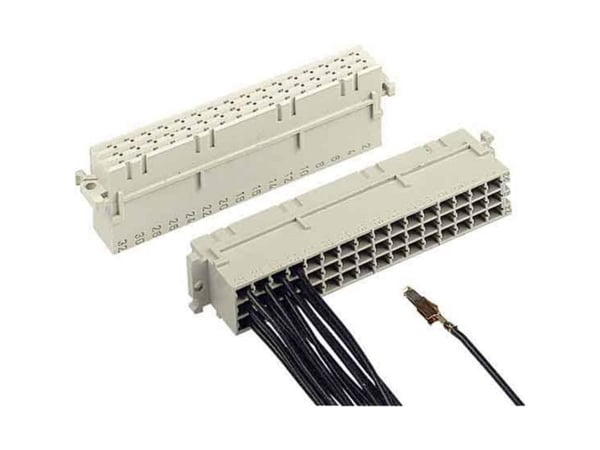 Harting 09 06 248 3201 multistikstik (fatning) samlet poltall 48, antall rader 3, 1 stk
