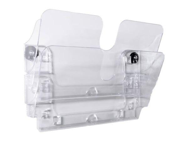Kestävä Flexiplus, 2 hylsyä, lajittelu, A4, 340 mm, 105 mm, 270 mm