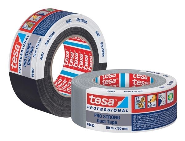 TESA 66462-00003-00, Hopea, Korjaus, Polyeteeni, Poly kangas, Keramiikka, Lasi, Metalli, PVC-muovi, Puu, Karkea, Tasainen, Kestää hankausta, Kosteu...