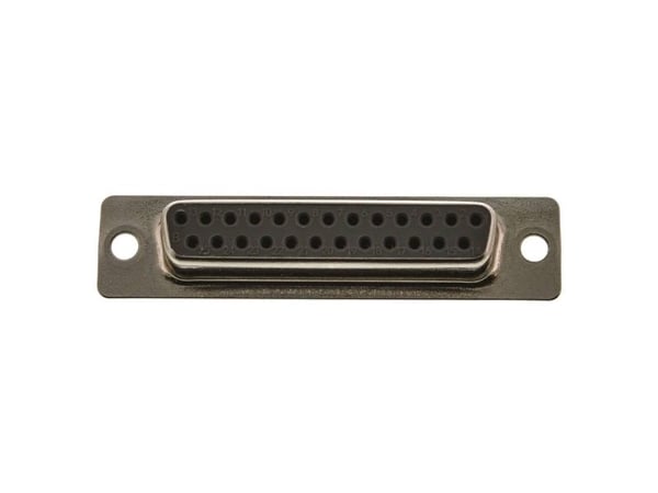 Harting D-SUB sokkelrad 180° pol: 25 loddehylser 09 67 225 4715 1 stk (09 67 225 4715)