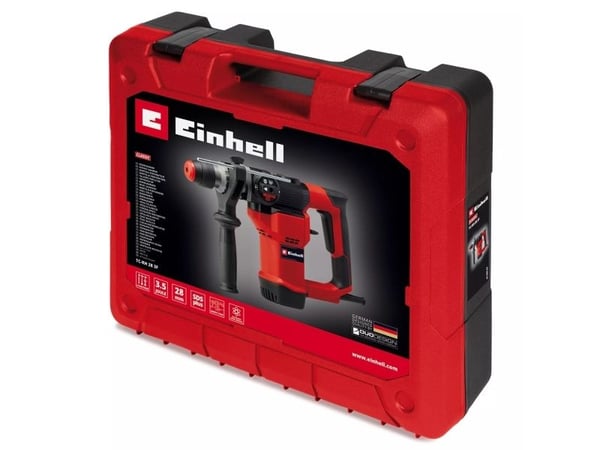 Einhell TC-RH 28 3F, SDS Plus, Sort, Rød, 2,8 cm, 990 RPM, 3,5 J, 4600 bpm