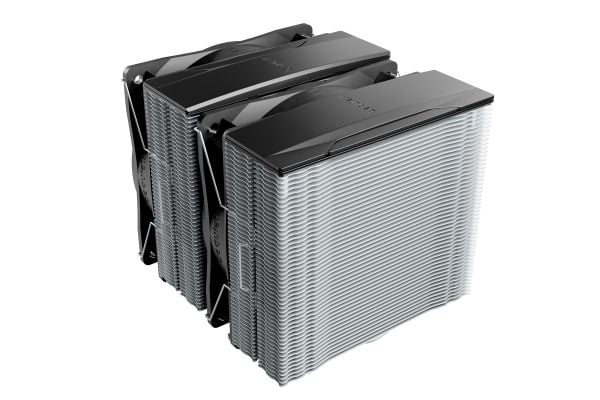 be quiet! Pure Rock Pro 3 - Prosessorkjøler - (for: LGA1150, LGA1151, LGA1155, LGA1200, LGA1700, LGA1851, AM4, AM5) - kobberbase og forniklede alum...