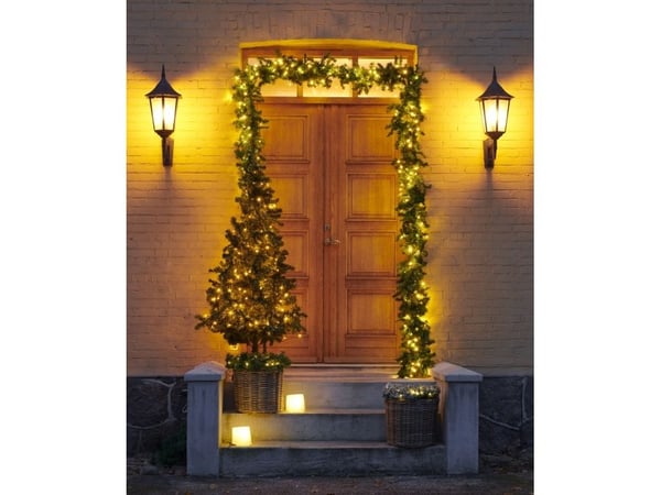 Philips Sirius Home 51630, grønn, 30 lyskilder, LED, batteri AA, 45 cm