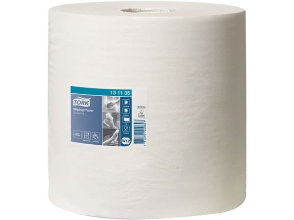 verkstadsrulle Tork W1 1-lagers 1150 m x 23,5 cm Ø38 cm oblekt (2 st.)