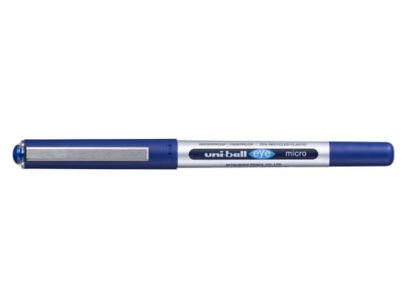 Rollerpen, Uniball Eye, 0,2MM, blå - (12 stk.)