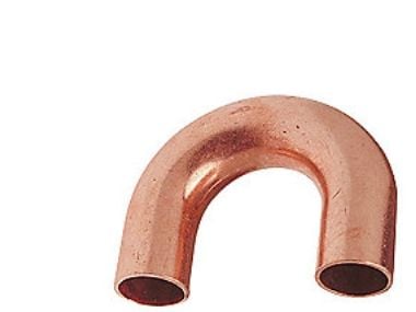 ACR böj 180, 1/4'' lödning 40 bar hylsa/hylsa