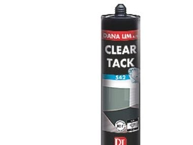 Clear Tack 542, 290ml - Transparant,neutralhærd. 1-komp. hybrid fugemasse/fugelim