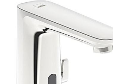 Oras Electra berøringsfri - batteri 3V/123mm tud 1h m/bl t/hv u/bv forkr komposit