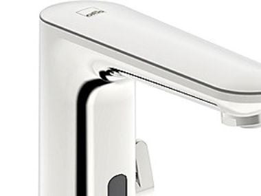 Oras Electra berøringsfri - batteri 3V/123mm tud 1h m/bl t/hv u/bv forkr messing