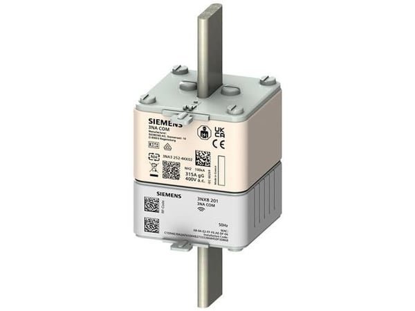 Siemens 3NA32404KK01 NH-säkring, säkringsstorlek = 2, 1-polig, 200 A, 400 V - 1 st