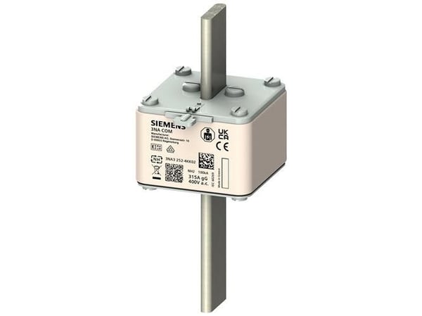 Siemens 3NA32304KK02 NH sulake Sulakkeen koko = 2 1-napainen 100 A 400 V 1 kpl