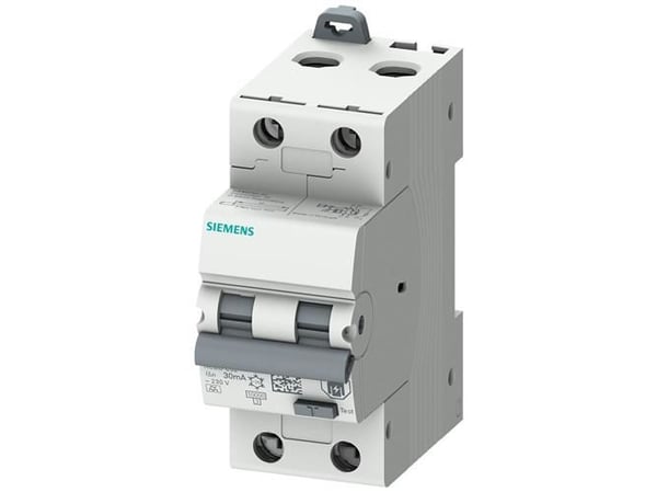 Siemens 5SU13246FP10 RCD/katkaisin Sulakkeen koko = 2 2-napainen 10 A 0,03 A