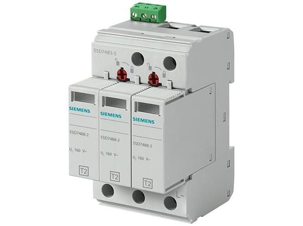Siemens 5SD74835 5SD7483-5 Ylijännitesuoja 30 kA 1 kpl 1 kpl