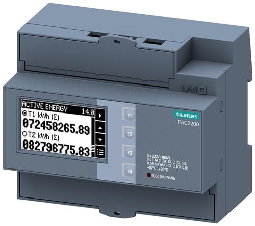 Siemens 7KM2200-2EA30-1CA1, Virta, kWt, 405 g