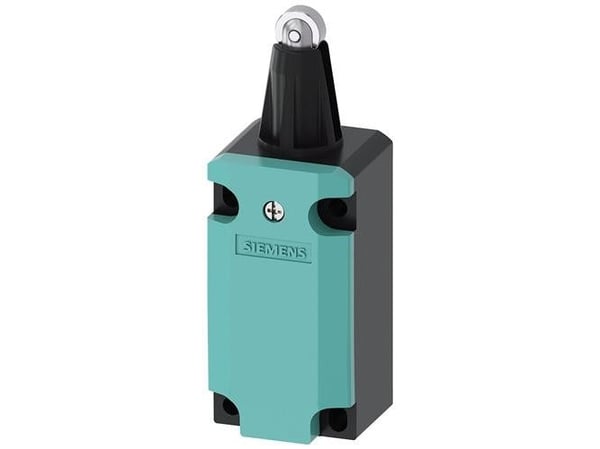 Siemens 3SE51120KD02 3SE5112-0KD02 Stopkontakt 6 A Rustfrit stål rulle, Rullestempel IP66, IP67 1 stk