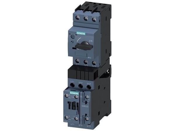 Siemens 3RA2120-1FA24-0BB4 3RA21201FA240BB4 Forbrugsafgrening Motorydelse ved 400 V 1,5 kW 690 V Nominel strøm 3,6 A
