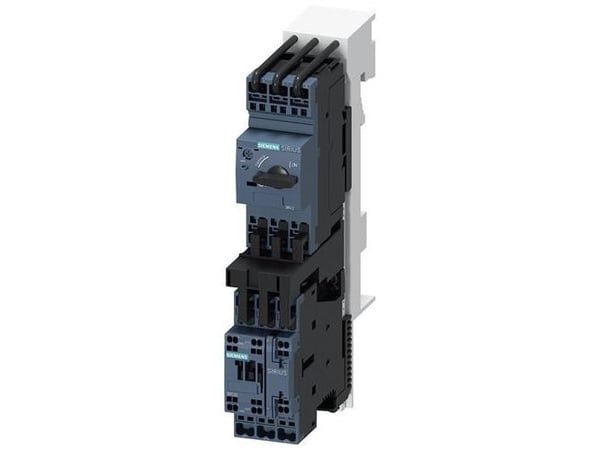 Siemens 3RA2120-1GH24-0BB4 3RA21201GH240BB4 Sammelschiene Motorleistung bei 400 V 2.2 kW 690 V Nennstrom 4.9 A, 260 mm, 221 mm, 306 mm, 87 mm, 1,59...