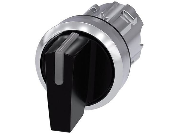 Siemens 3SU10522BL100AA0 3SU1052-2BL10-0AA0 Kiertokytkin Kiinnityslaite Musta 2 x 45° 1 kpl