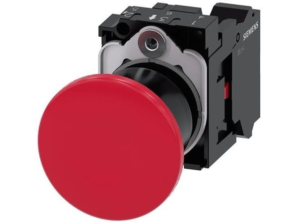 Rupikonnaprintti 22mm pyöreä pla punainen 1NC 40mm auki