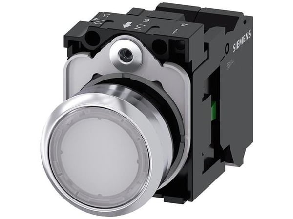 Painonappivalo 22mm karkea highgl hv 1NO fj kanssa