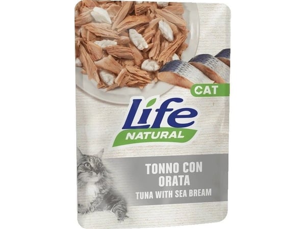 Life Pet Care LIFE CAT våtfôr 70 g TUNA + SEA BREAM /30