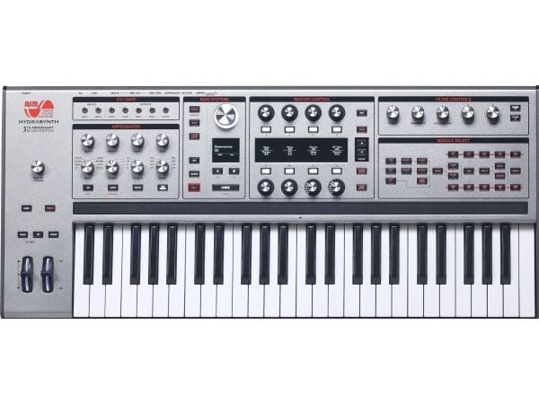 Ashun Sound Machines ASM HYDRASYNTH tastatur sølv