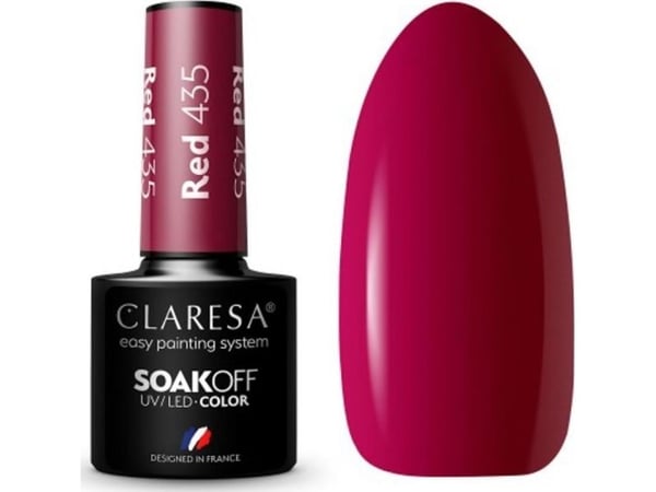 Claresa CLARESA RØD 435 hybridlakk -5g