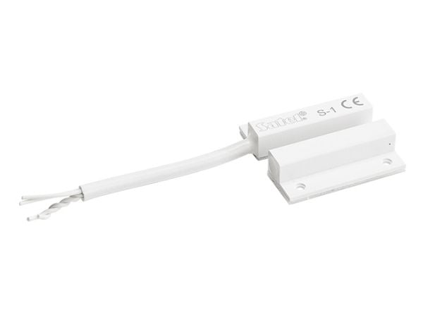 Satel SENSOR DOOR MAGNETIC/S-1, Koblet med ledninger (ikke trådløs), Hvit, 20 V, 29 g