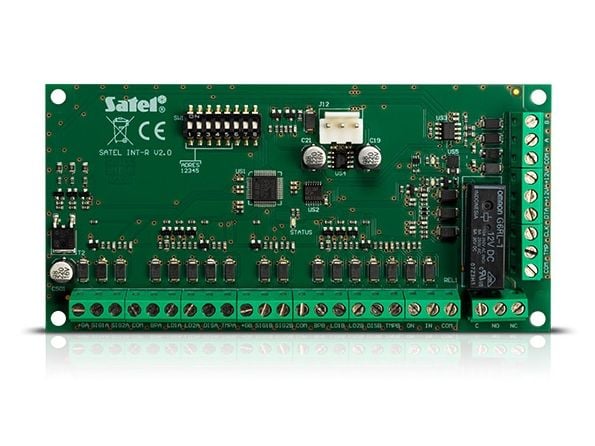 Satel INT-R, Grønn, 150 mA, 140 mm, 68 mm, 80 g, -10 - 55 °C