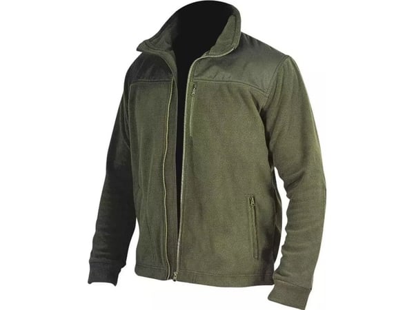 Dedra Fleece-pusero, jossa on insertit, 280g/m2, koko XXXL, väri vihreä