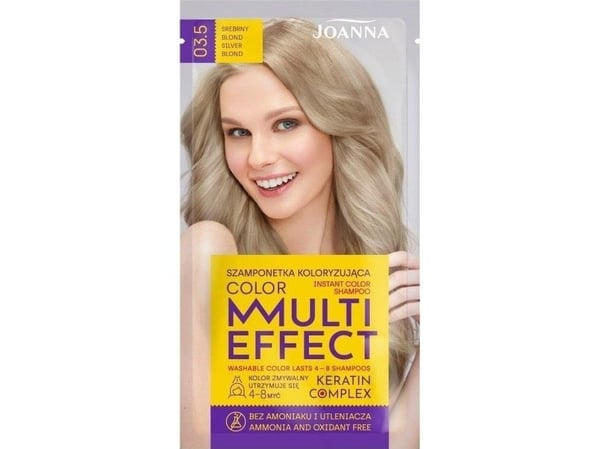 Joanna Joanna Multi Effect Color shampoo 03.5 Hopeanvaalea 35 g
