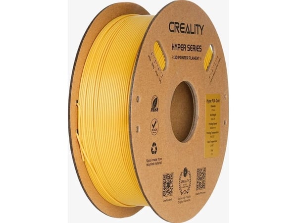 3D-skrivare Creality Creality Hyper PLA Filament, 1 kg, 1,75 mm, guld (3301010415)