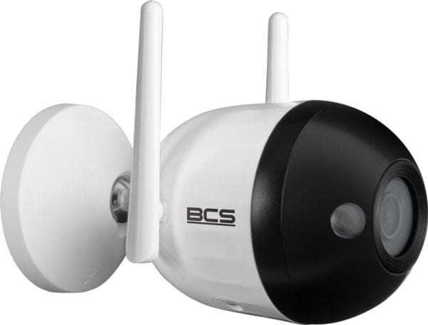 BCS IP-kamera utendørs Wi-Fi 4MPx BCS-L-THOME01 – mikrofon/høyttaler, AI-funksjoner BCS IP-kamera utendørs Wi-Fi 4MPx BCS-L-THOME01 – mikrofon/høyttaler, AI-funksjoner