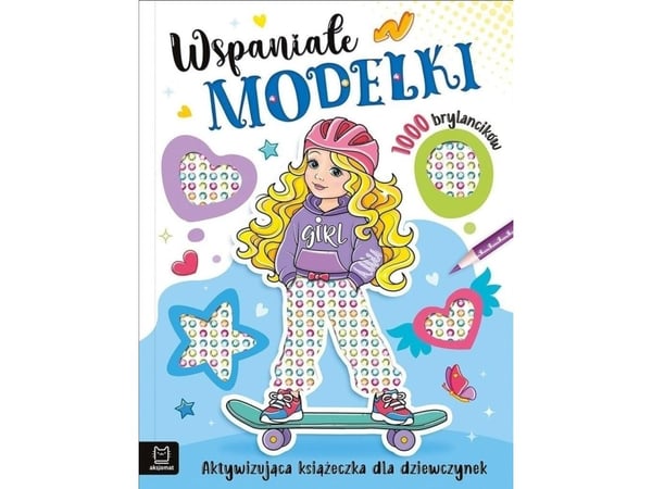 Upeat mallit Activity.book.d/girls.40300