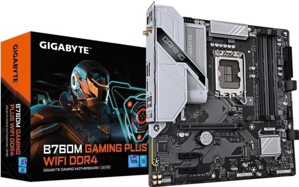 Emolevyemolevy|GIGABYTE|Intel B760 Express|LGA1700|Micro-ATX|Muisti DDR4|Muistipaikat 4|2xPCI-Express 3.0 1x|1xPCI-Express 4.0 16x|2xM.2|1xHDMI|1xD...
