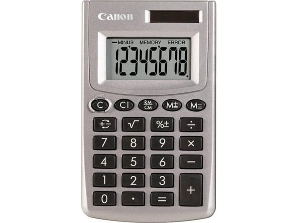 Canon LS-270L - Lommekalkulator - 8 sifre - solpanel, batteri