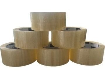 BSTech tape lydløs fjerning Akryl Transparent 48x66 6 stk.