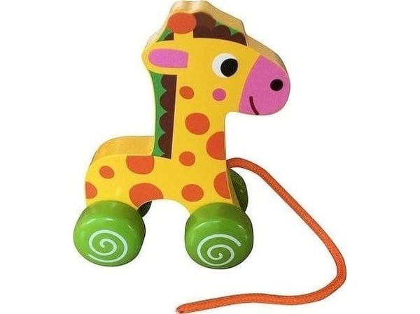 Puinen kirahvi d/pull SmilyPlay SPW84983 49832