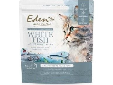 EDEN hvit fisk med egg og sild 1,5 kg