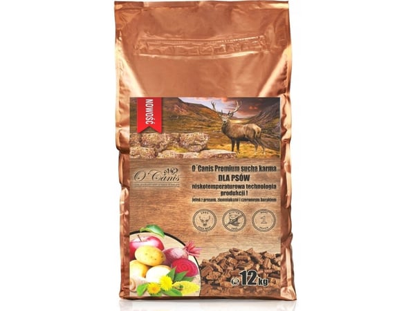 O´Canis Premium peura,peruna,punajuuri koirille 12kg
