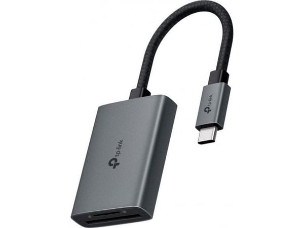 TP-Link UA430C, MicroSD (TransFlash), SD, Grå, CE, FCC, RoHS, BSMI, USB 3.2 Gen 1 (3.1 Gen 1) Type-C, 48,4 mm, 34,2 mm