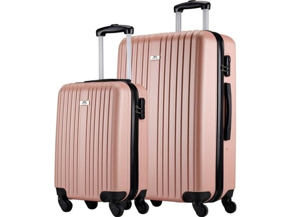Slazenger set med 2 resväskor 18" och 26" ROSE GOLD