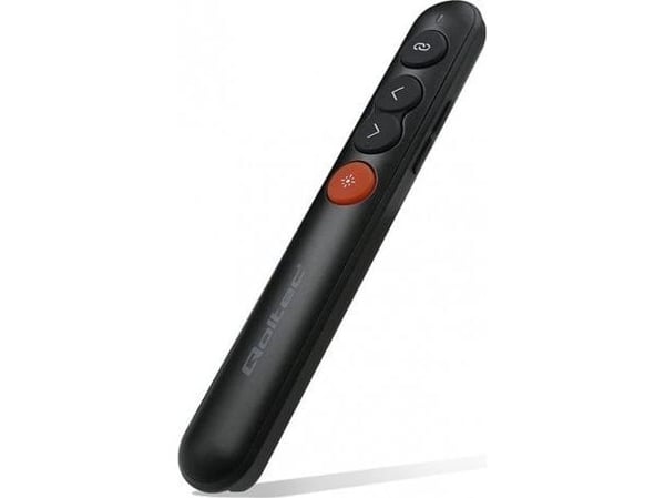 Qoltec laserpeker | 4-i-1-presentatør | USB 3.0 | 2,4 GHz | 100m