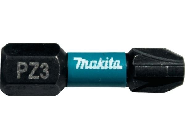 Makita B-63650, 2 kpl, Pozidriv, PZ 3, Terästä, 25 mm