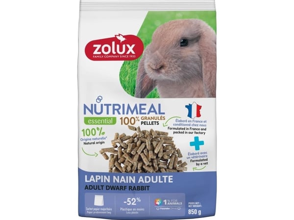 Zolux ZOLUX Karma granulat til dverghamster/voksen mini NUTRIMEAL 4 850 g