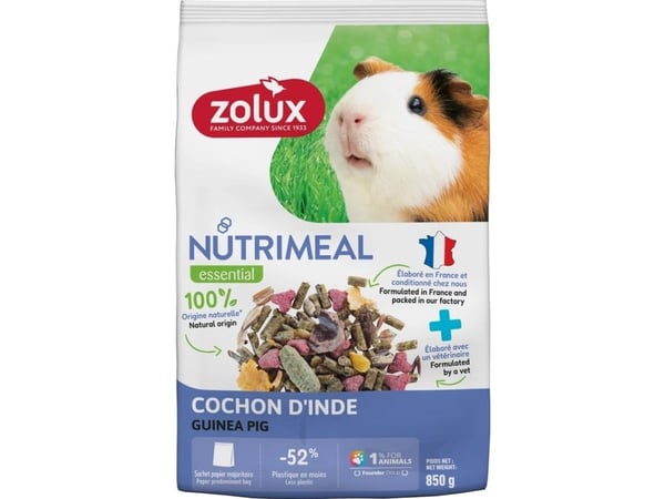 Zolux NUTRIMEAL 4 blandfôr til kavi/husgrise 850 g