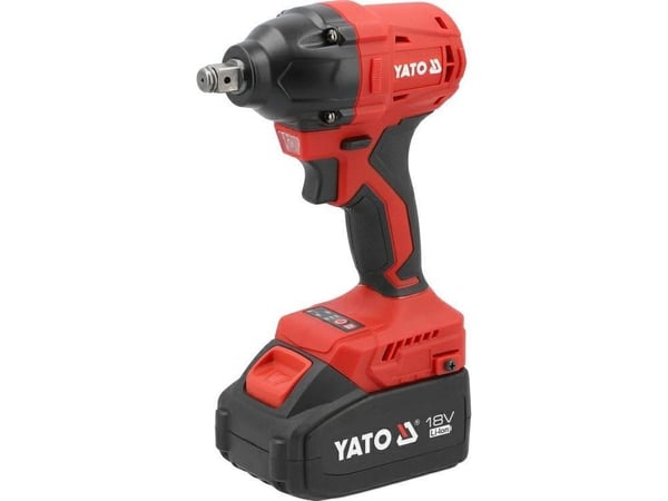 YATO Harjaton iskuvääntökone 18V 350Nm 2x4,0Ah YATO Harjaton iskuvääntökone 18V 350Nm 2x4,0Ah