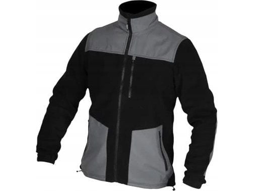 Dedra fleecejacka med inslag 280 g/m² stl. S svart/grå